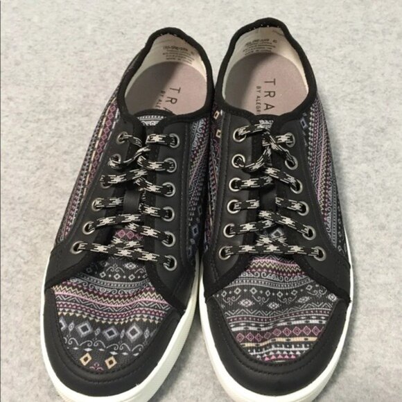 Traq by Alegria Sneaq Groovin You Gray Sneakers Shoes Size 9.5 Coastal - Picture 9 of 12